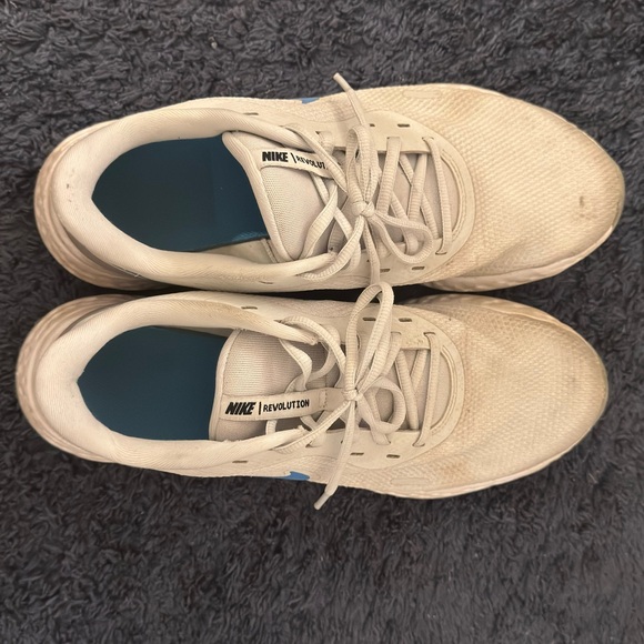 Nike Other - Nike White Athletic Shoes Low-Top Lace-Up